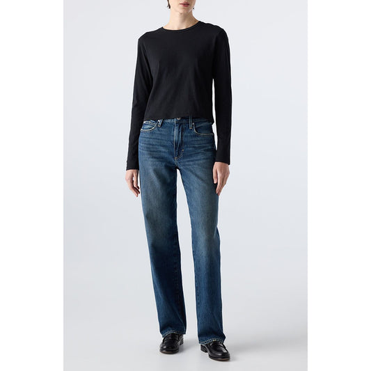 Annette Dark Wash Straight Leg Jeans