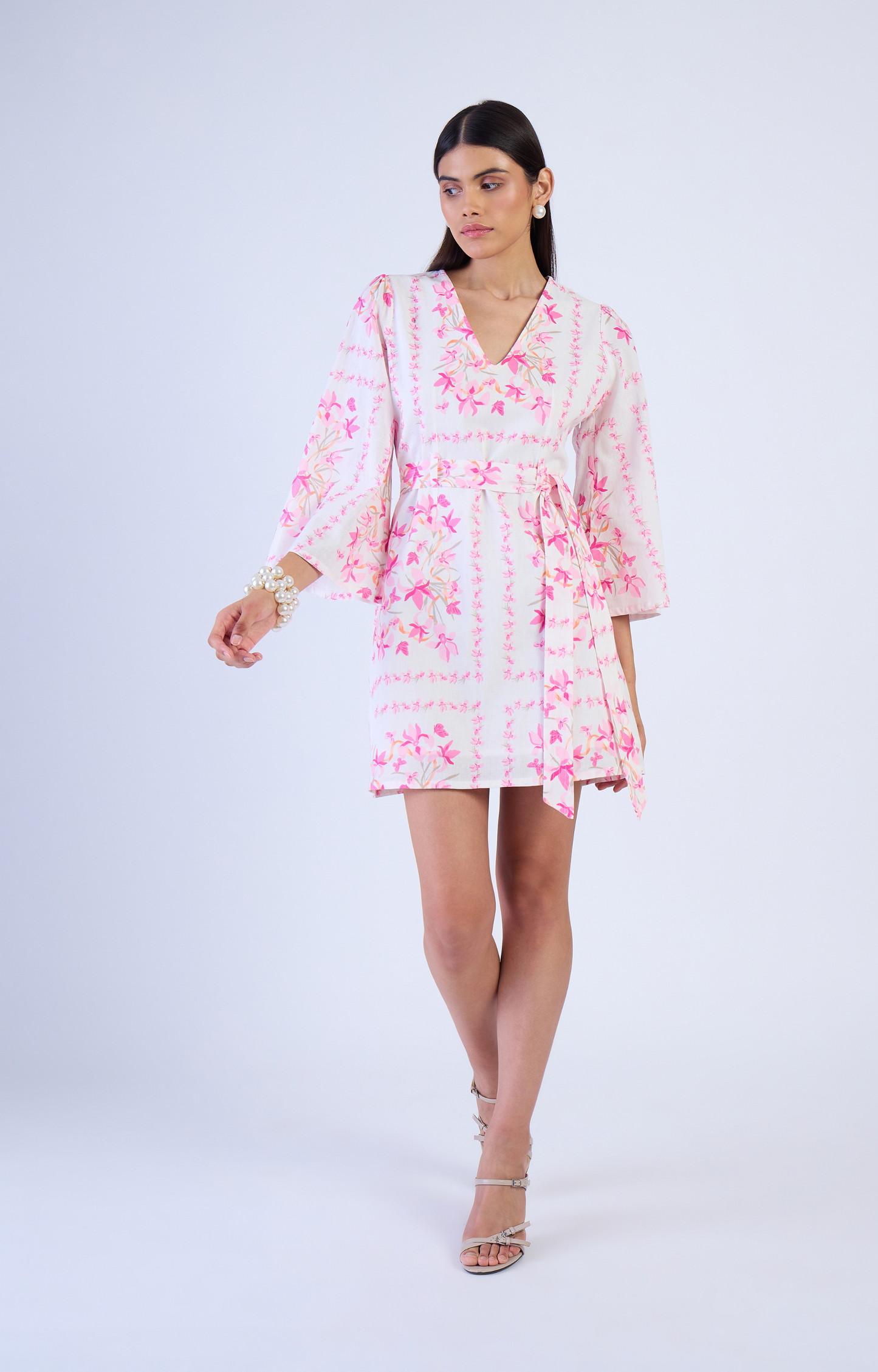 Aurelia Blush Mini Dress