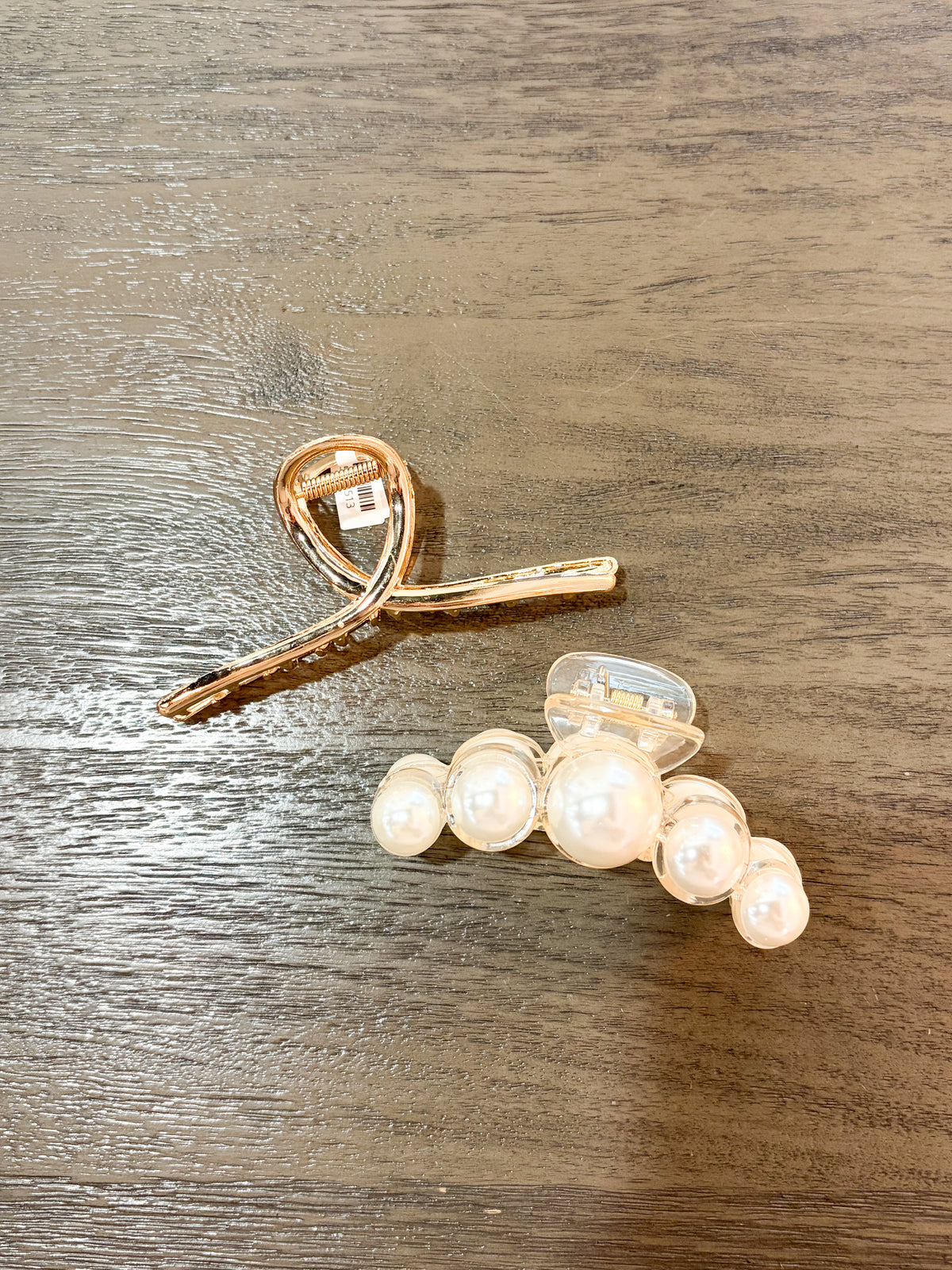 Gold Loop Metal Claw Clip