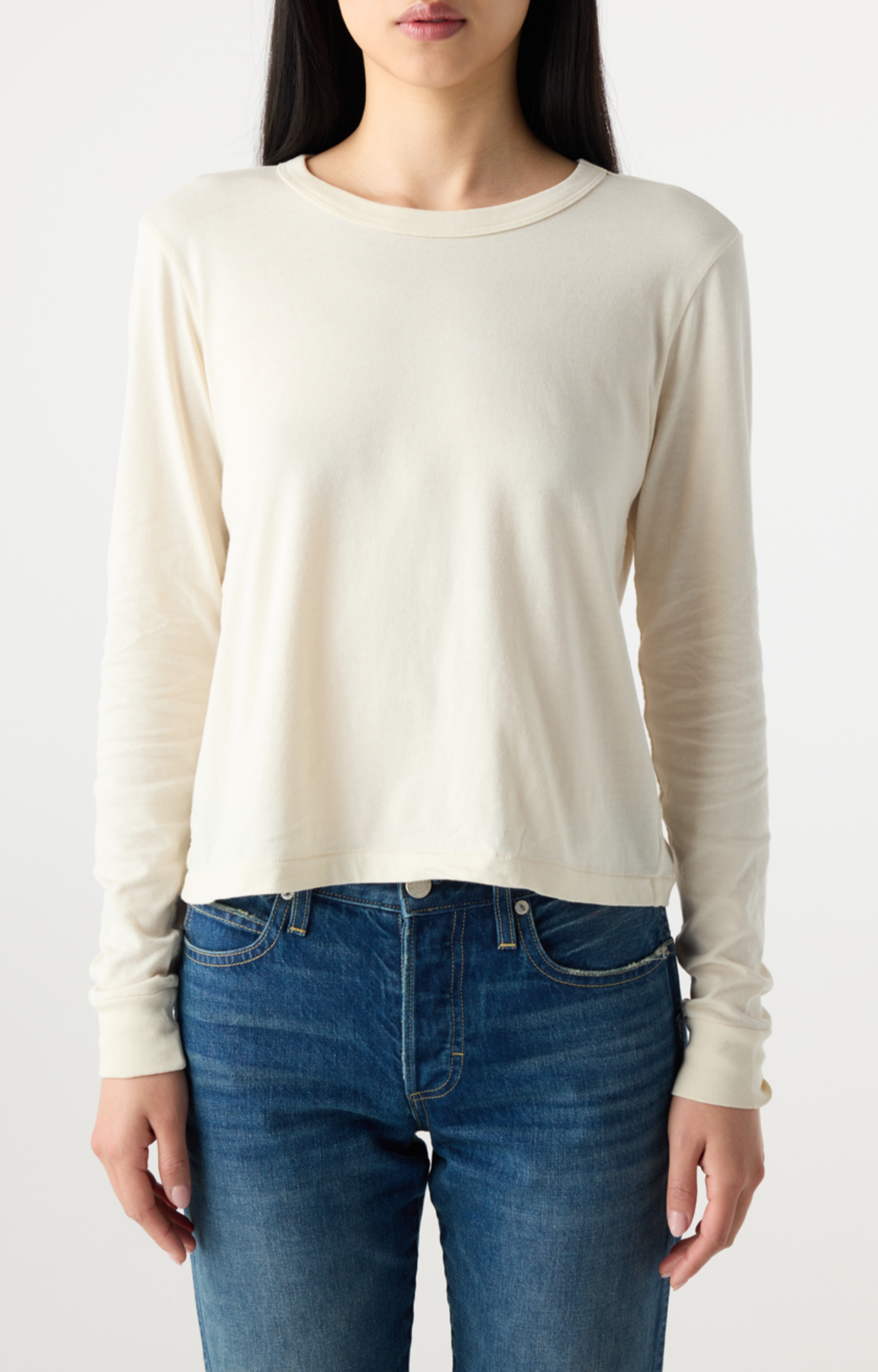 Bone Long Sleeve T-Shirt
