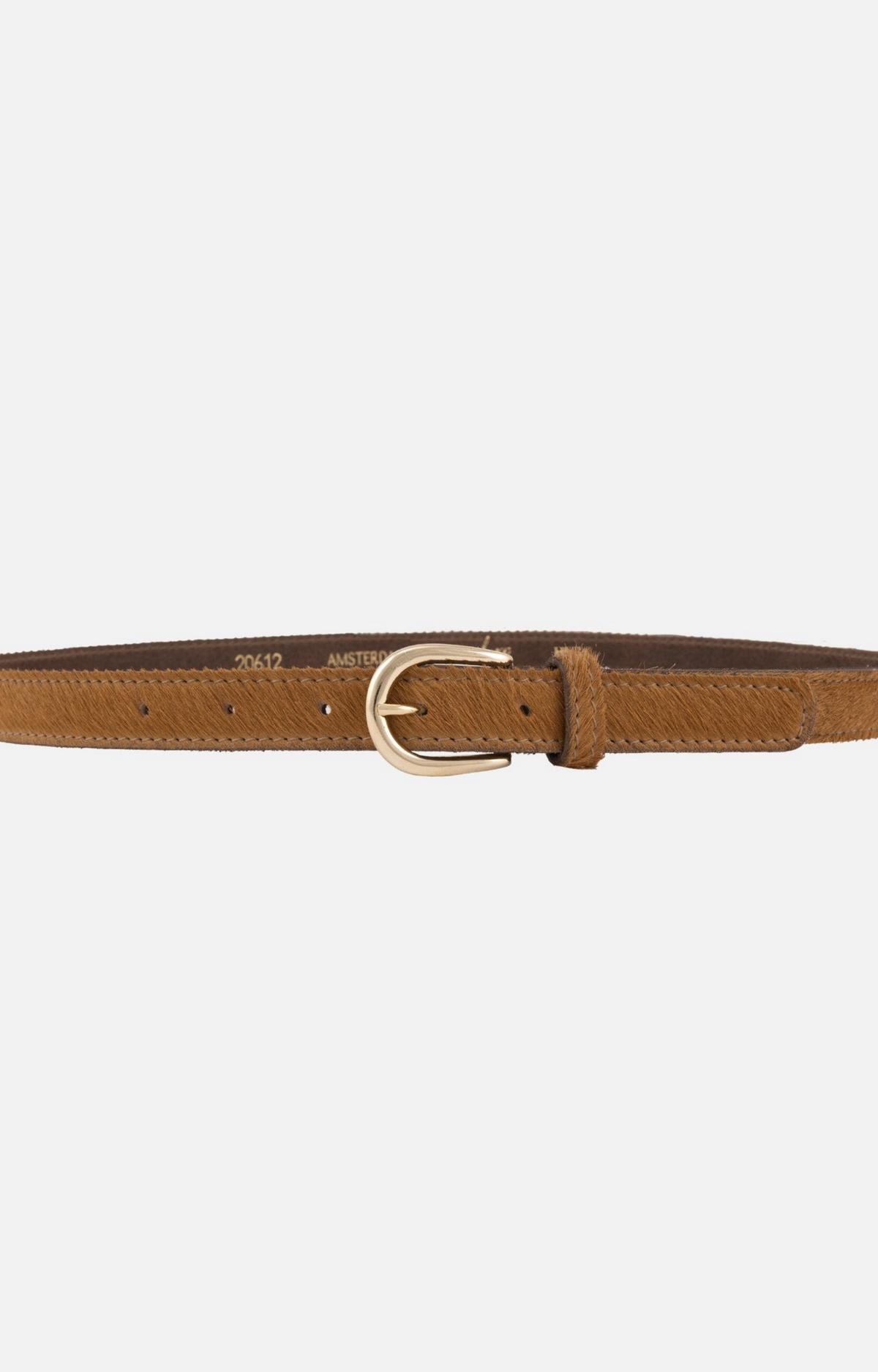 Camel Cow Hair Belt