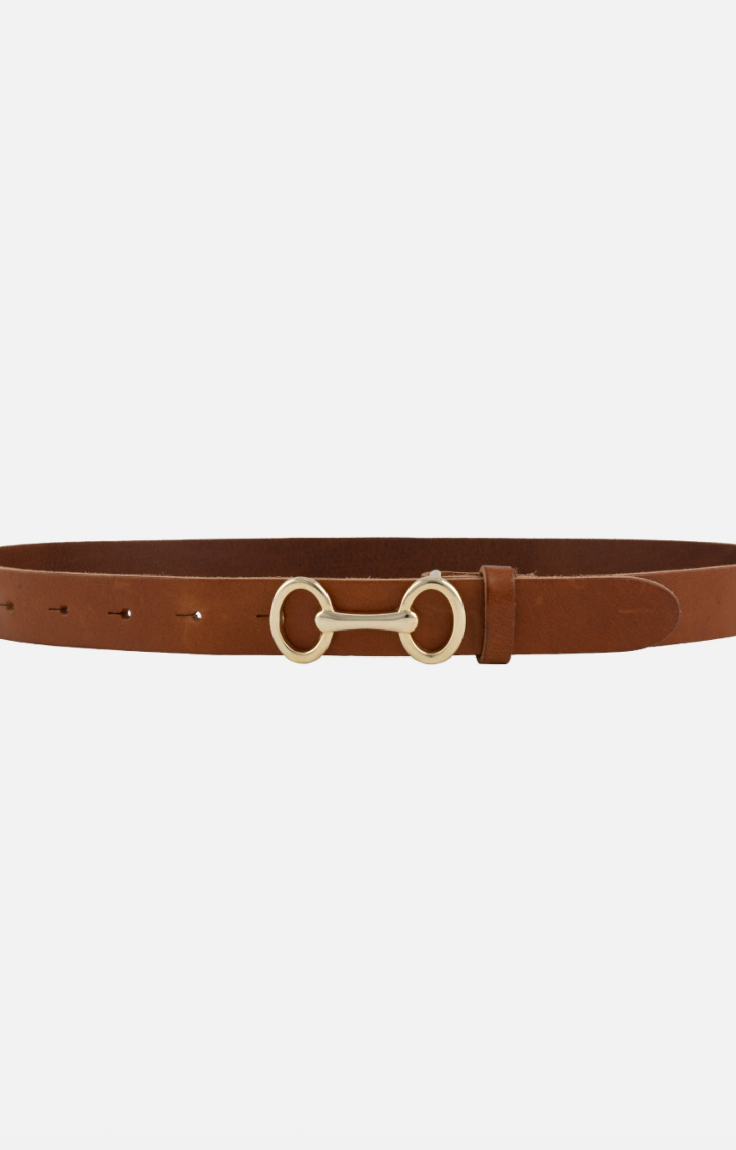 Camel Horsebit Belt
