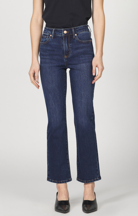 Dark Wash Straight Leg Jean