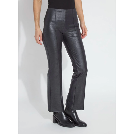 Foiled Vegan Leather Pant