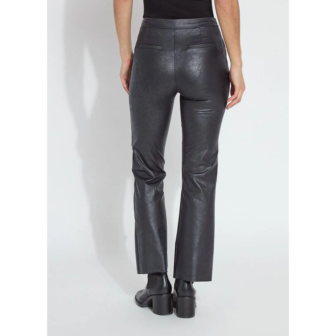 Foiled Vegan Leather Pant