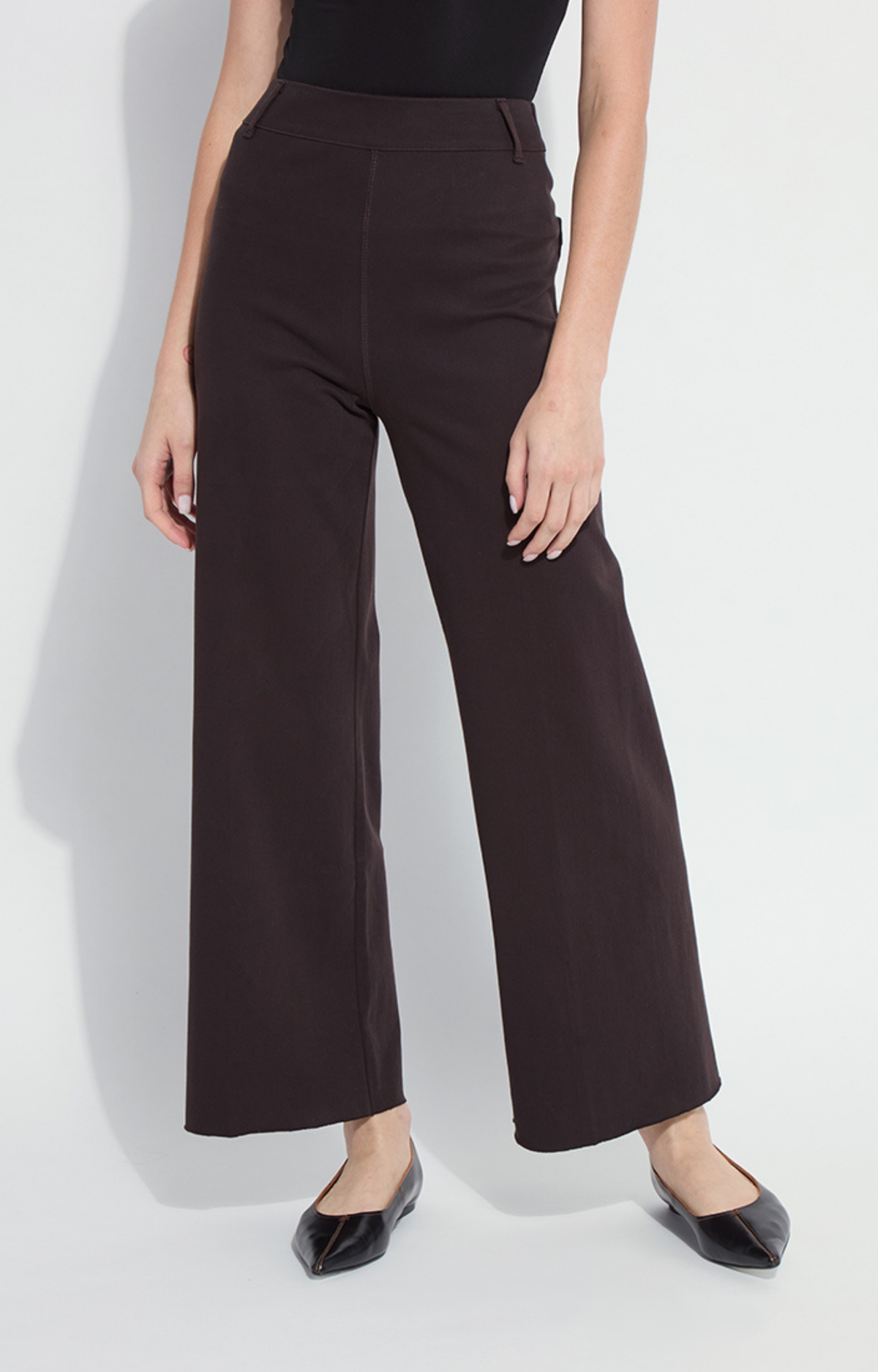 Espresso Wide Leg Jeans