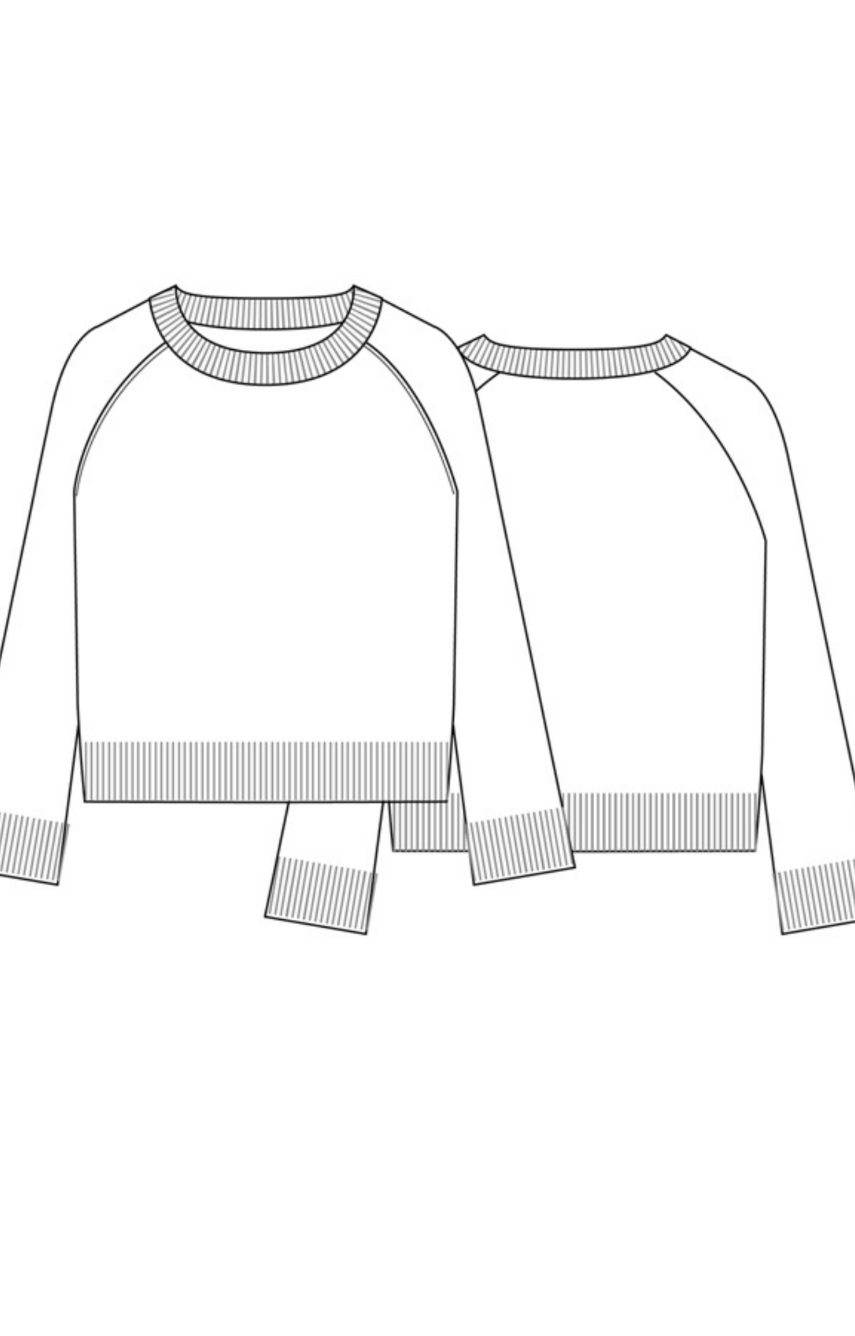 Espresso/Black Cashmere Sweater