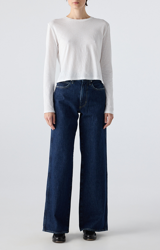 Frida Dark Wash Wide Leg Jean