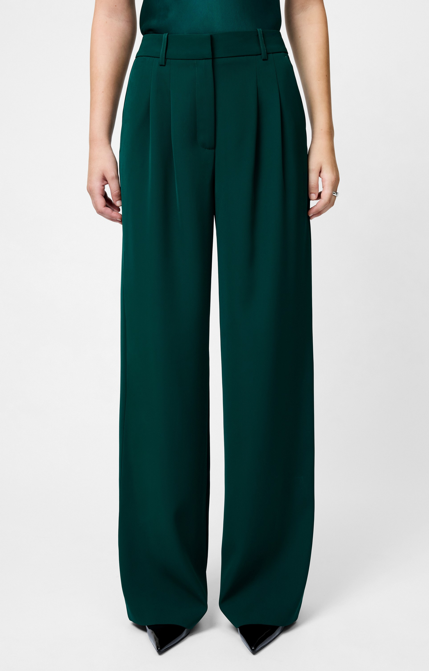Green Suiting Trousers