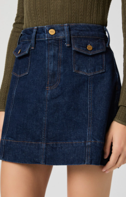 Janelle Dark Wash Denim Skirt