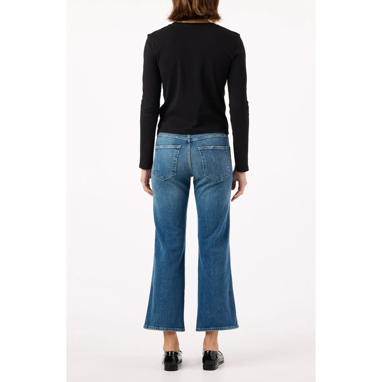 Karla Cropped Boot Cut Jean