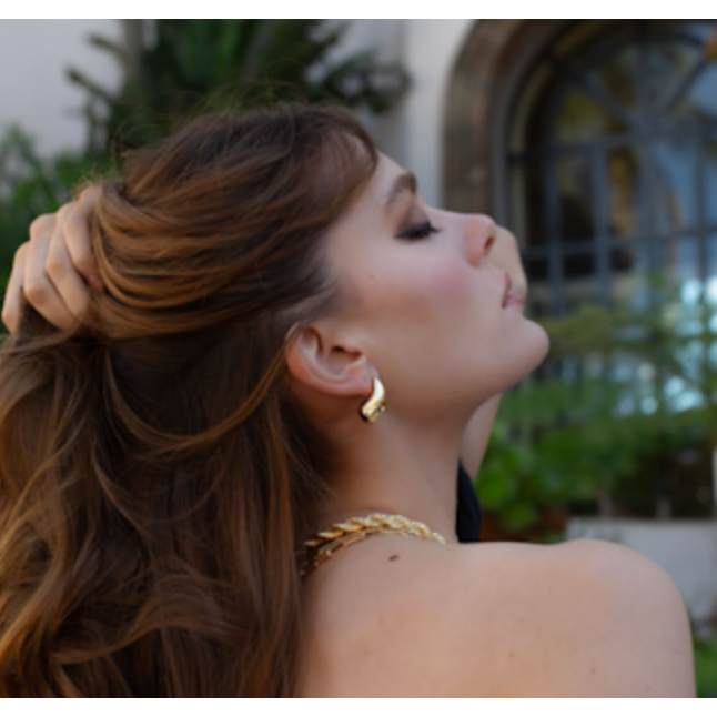 Large Teardrop Studs