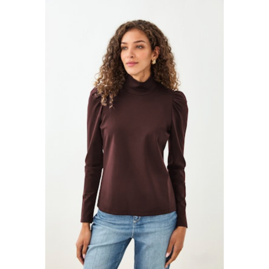 Coffee Ponte Turtleneck