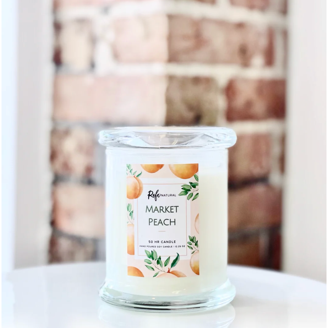 Market Peach Soy Candle 12.25oz