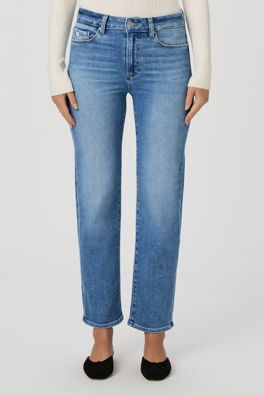 Mason Light Wash Straight Jeans