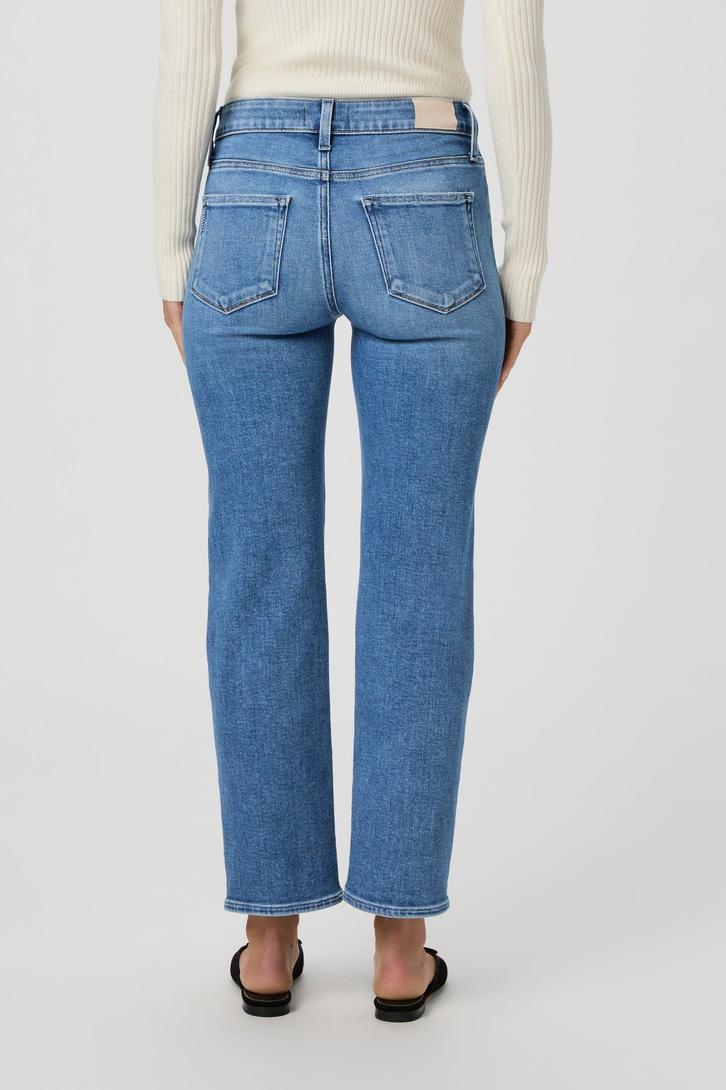 Mason Light Wash Straight Jeans