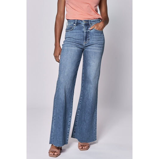 Medium Wash Wide Leg Jean