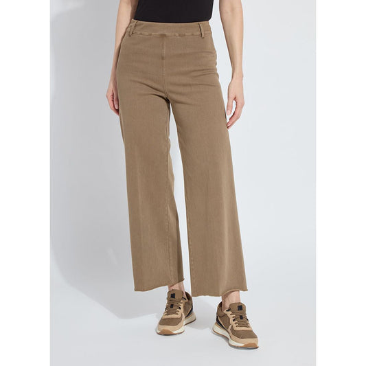 Olive Wide Leg Jeans