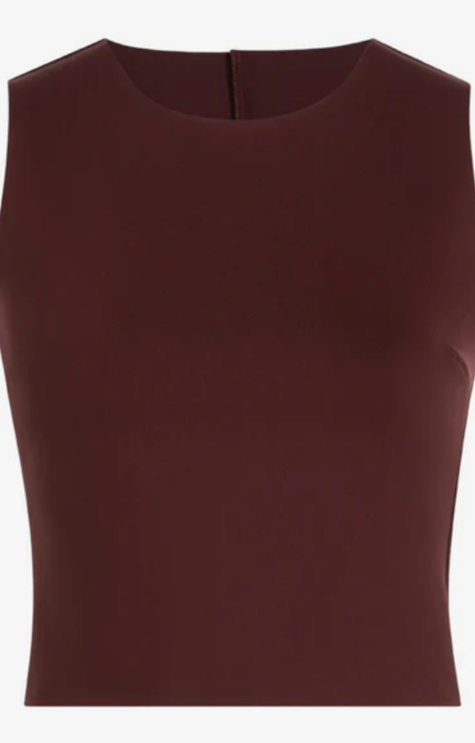 Oxblood Neoprene Shell