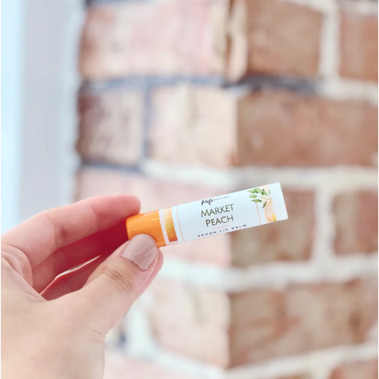 Peach Clear Lip Balm