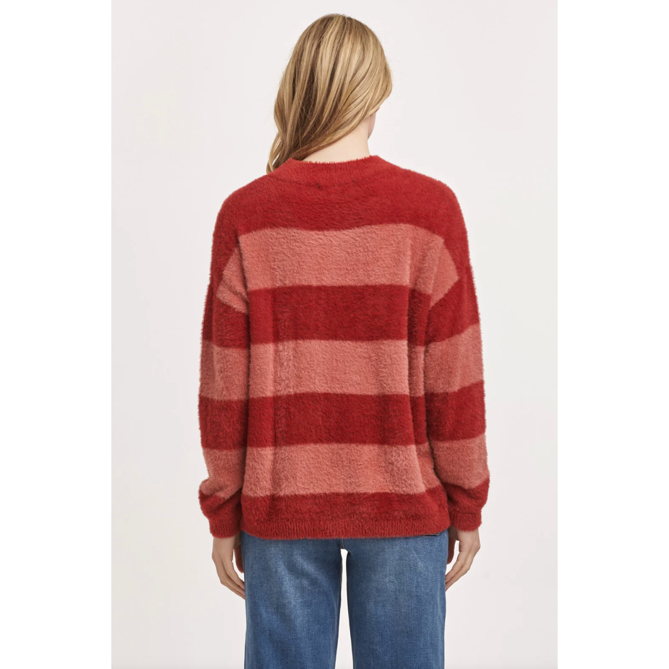 Red Striped Sweater