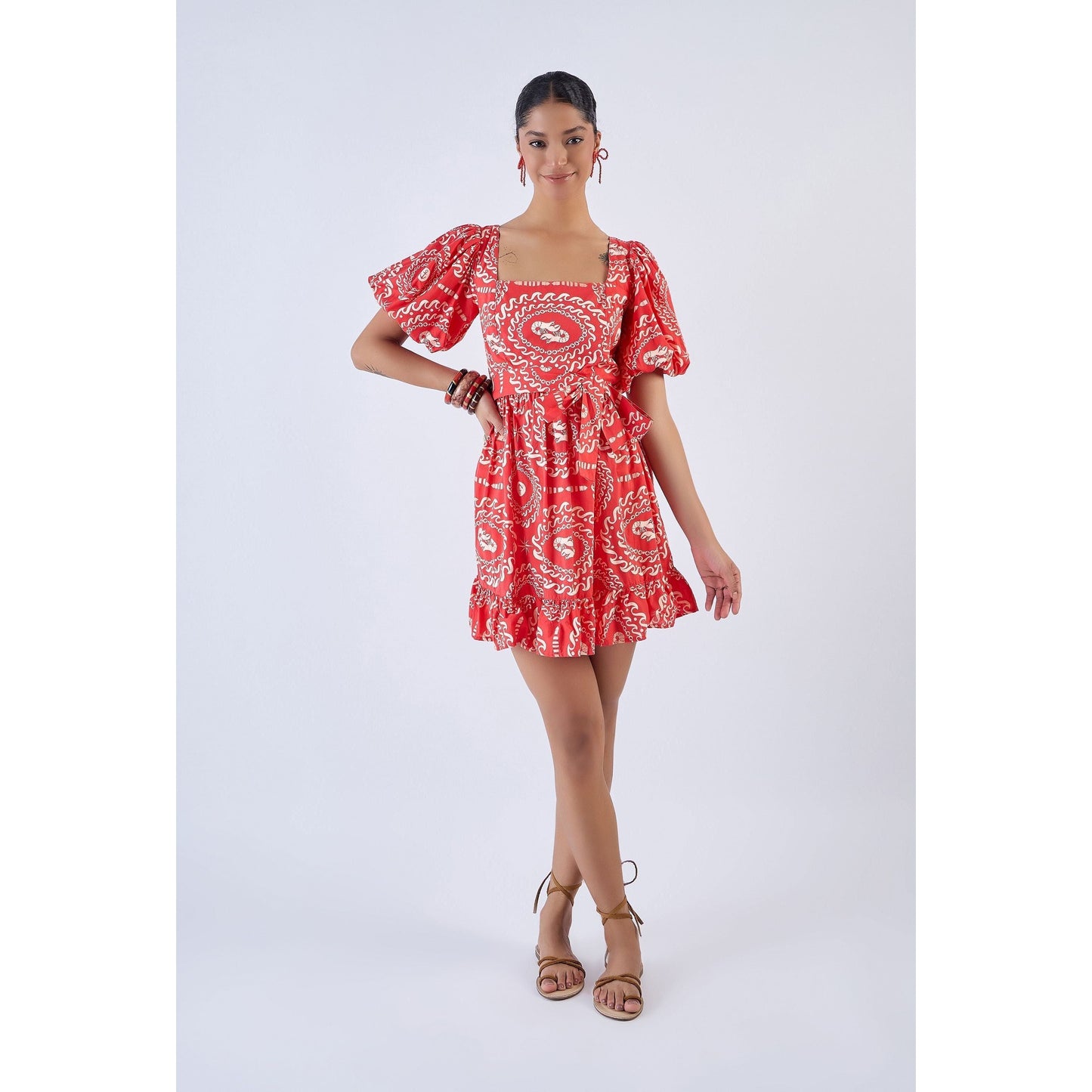 Sail Away Red Mini Dress