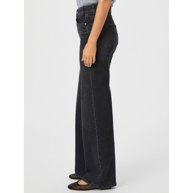Sasha Black Wide Leg Jean