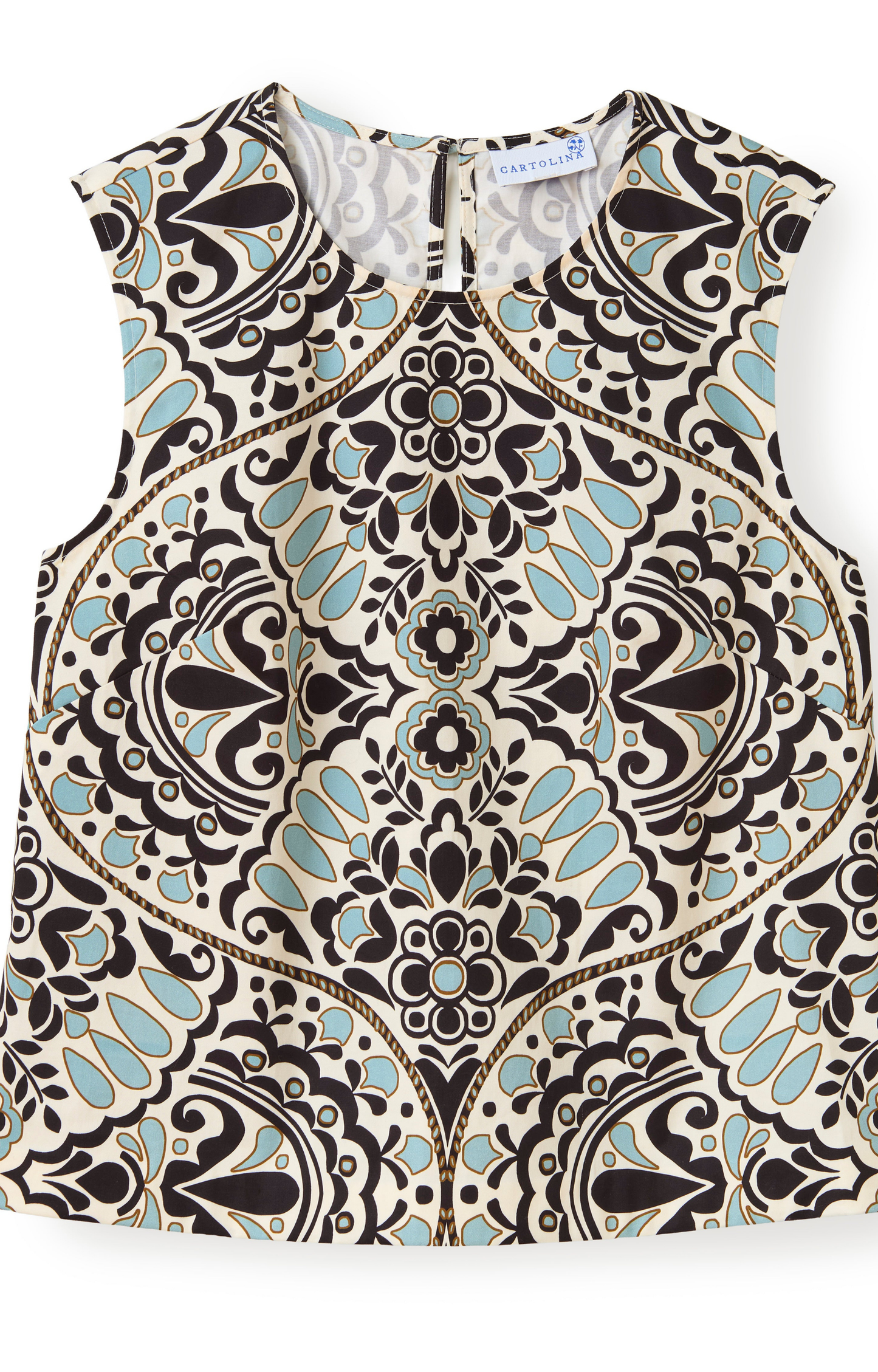 Tidal Sleeveless Shell Top