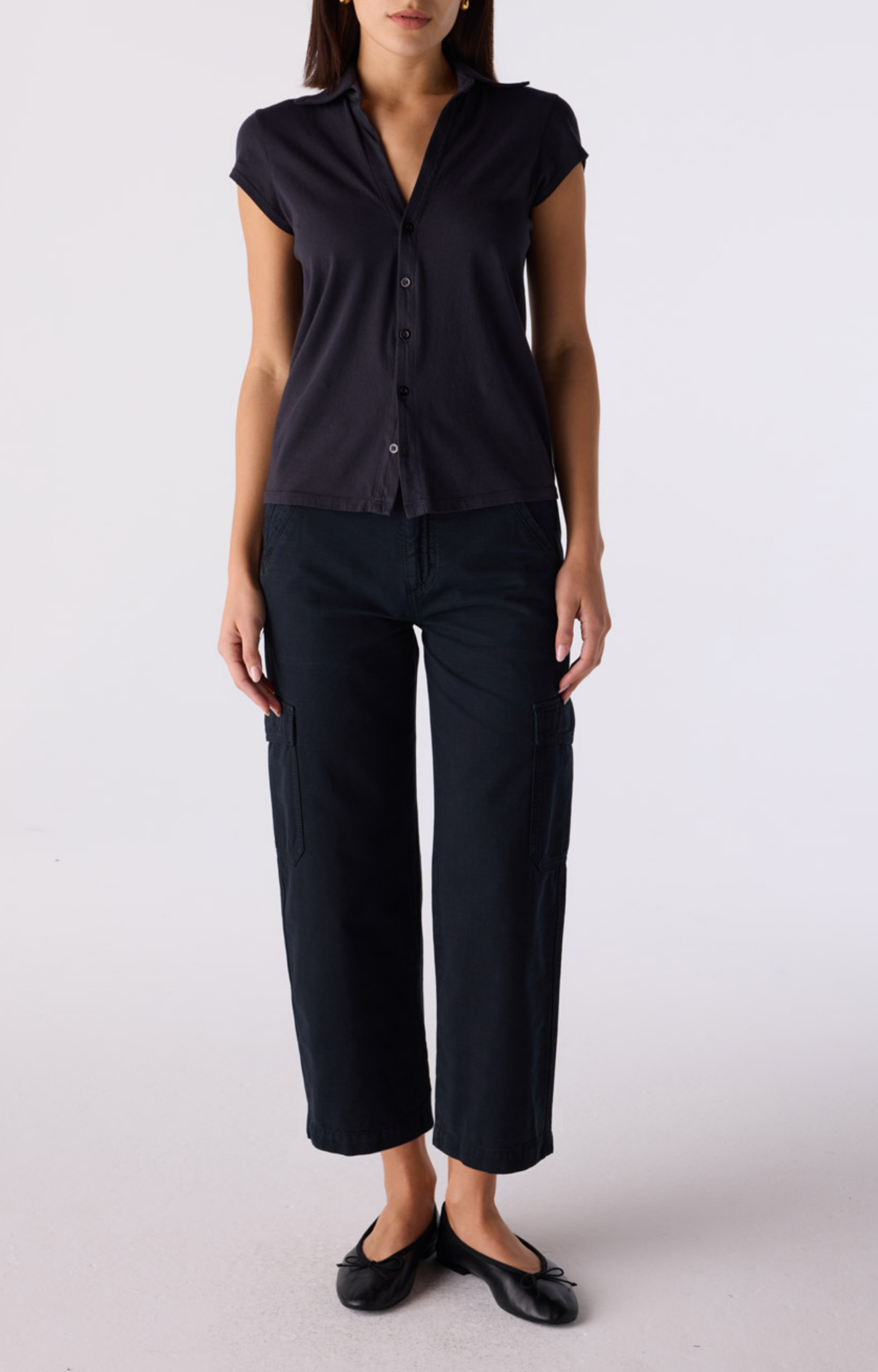 Vintage Black Cargo Pants