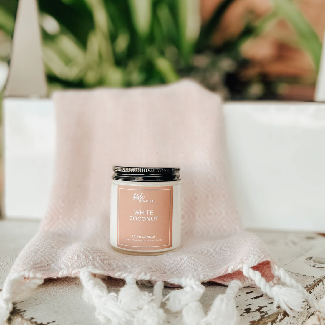 White Coconut Soy Candle 4oz