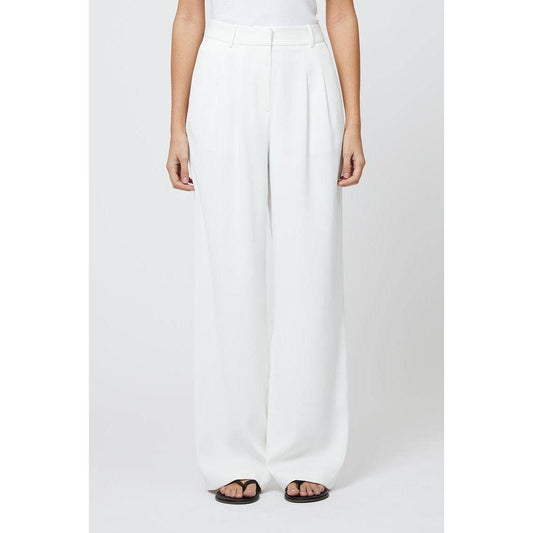 White Suiting Trousers
