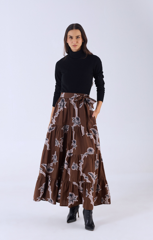 Woodlands Midi Skirt