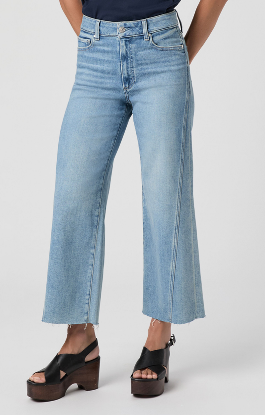 Anessa Light Wash Twisted Seam Jeans