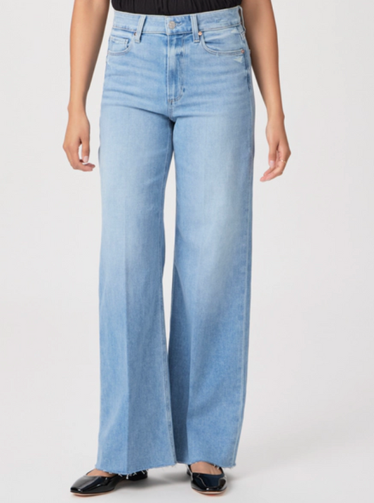 Anessa Light Wash Wide Leg Jean