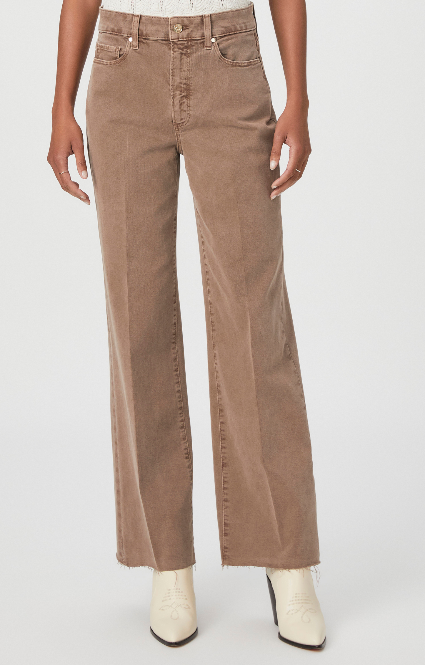 Anessa 31" Wide Leg Jean - Canewood