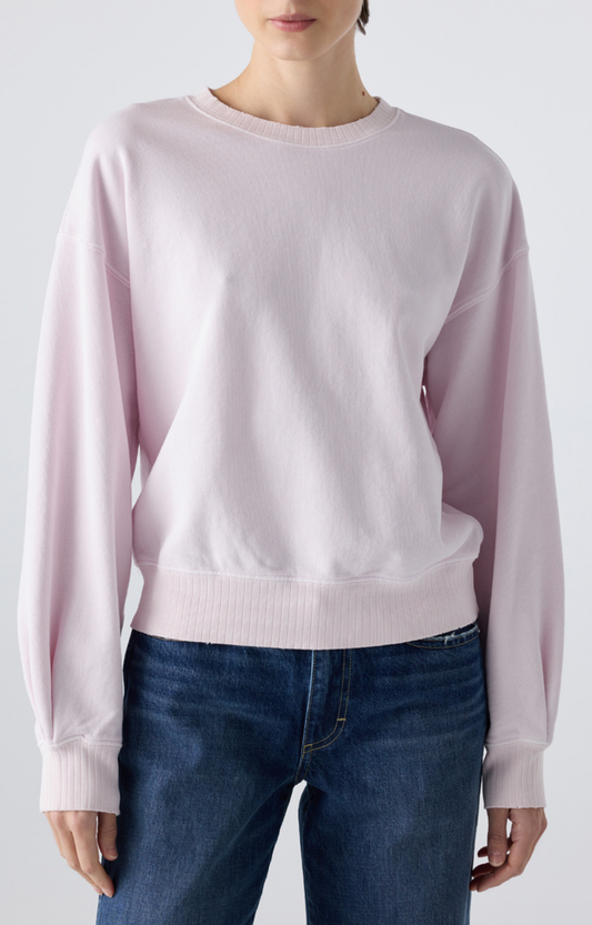 Baby Pink Pullover Sweatshirt