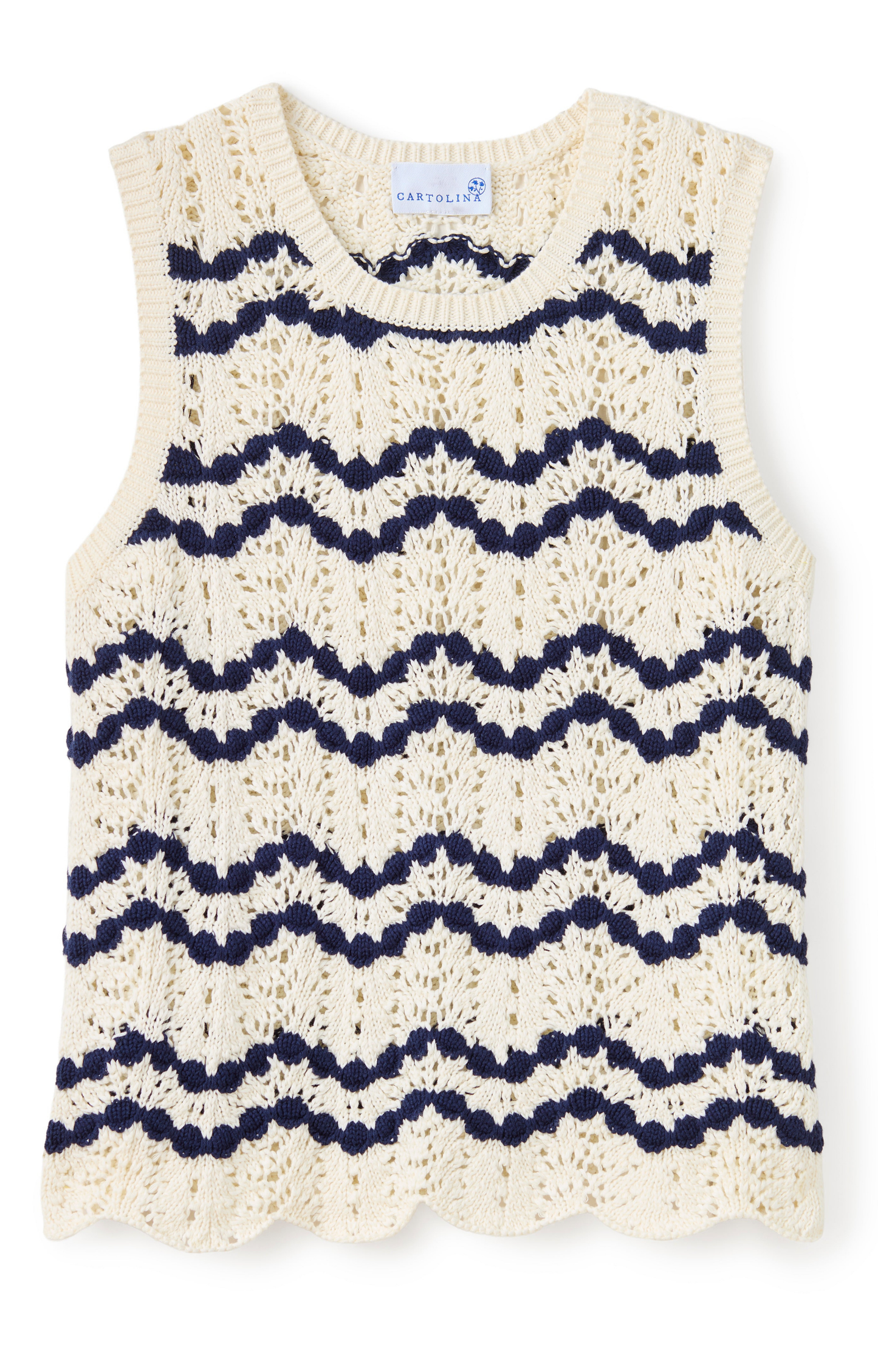 Beach Waves Knit Tank