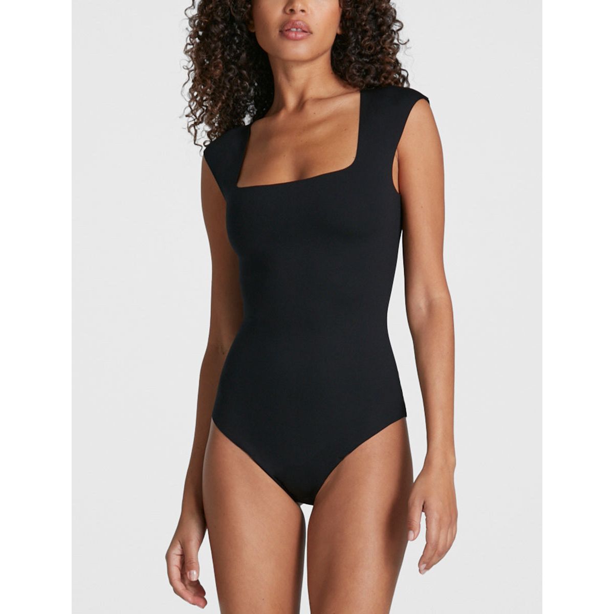 Black Neoprene Bodysuit