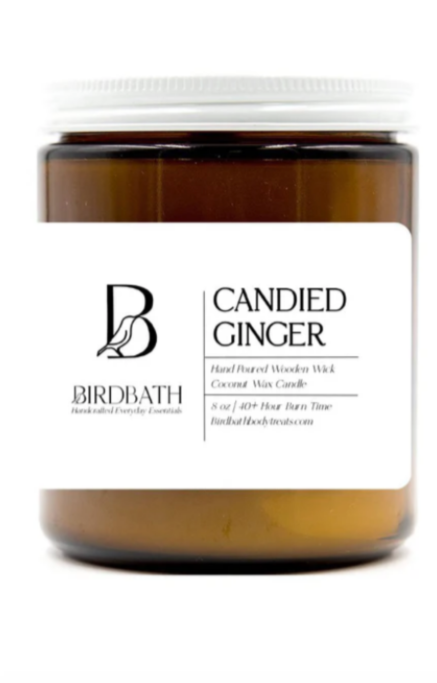 Candied Ginger Wood Wick Candle