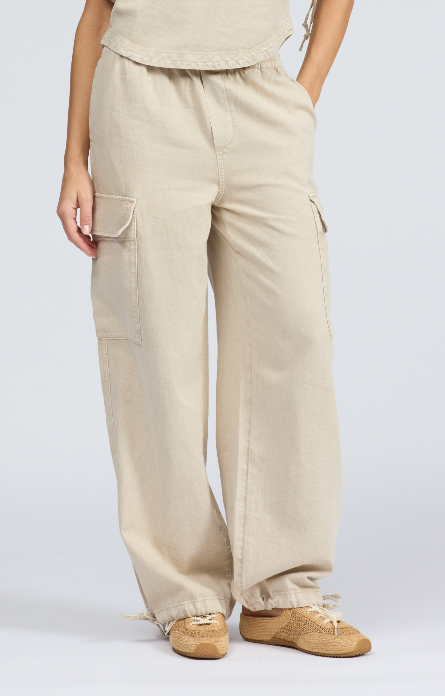 Claire Sandstone Featherweight Cargo Pant