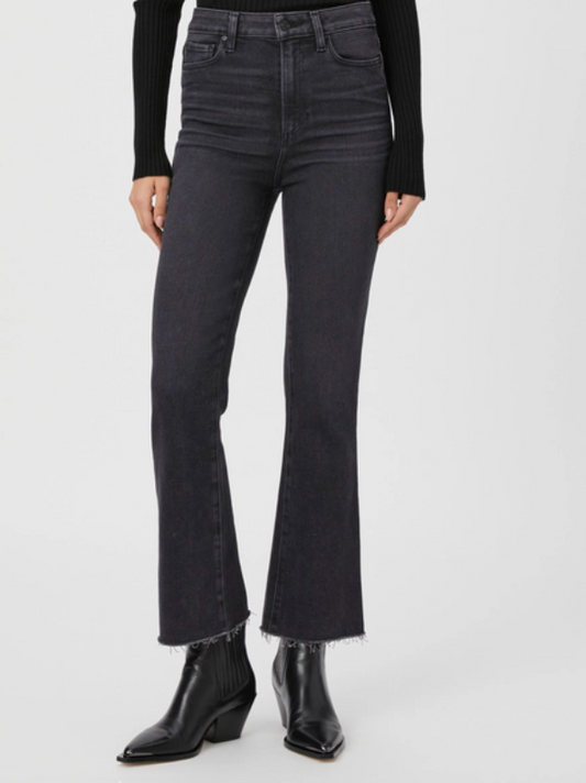 Claudine Black Flare Jean