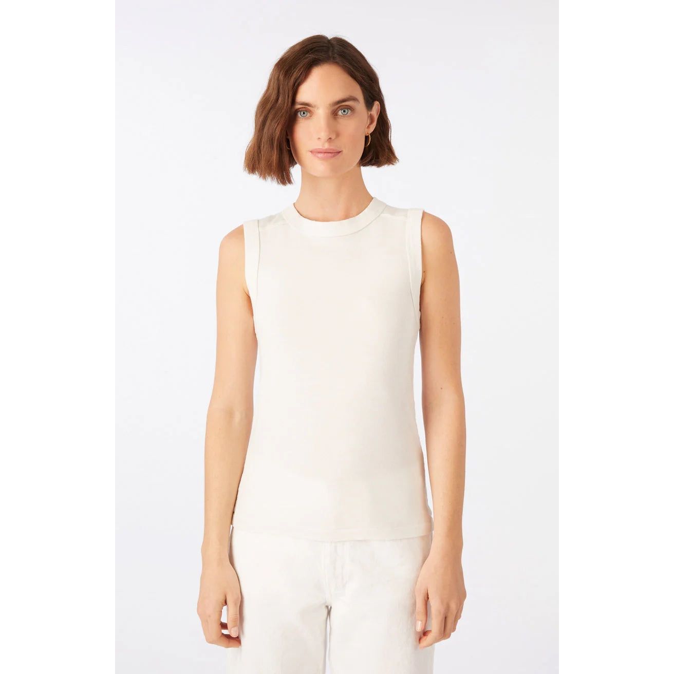 Eggshell Slim Sleeveless Tank