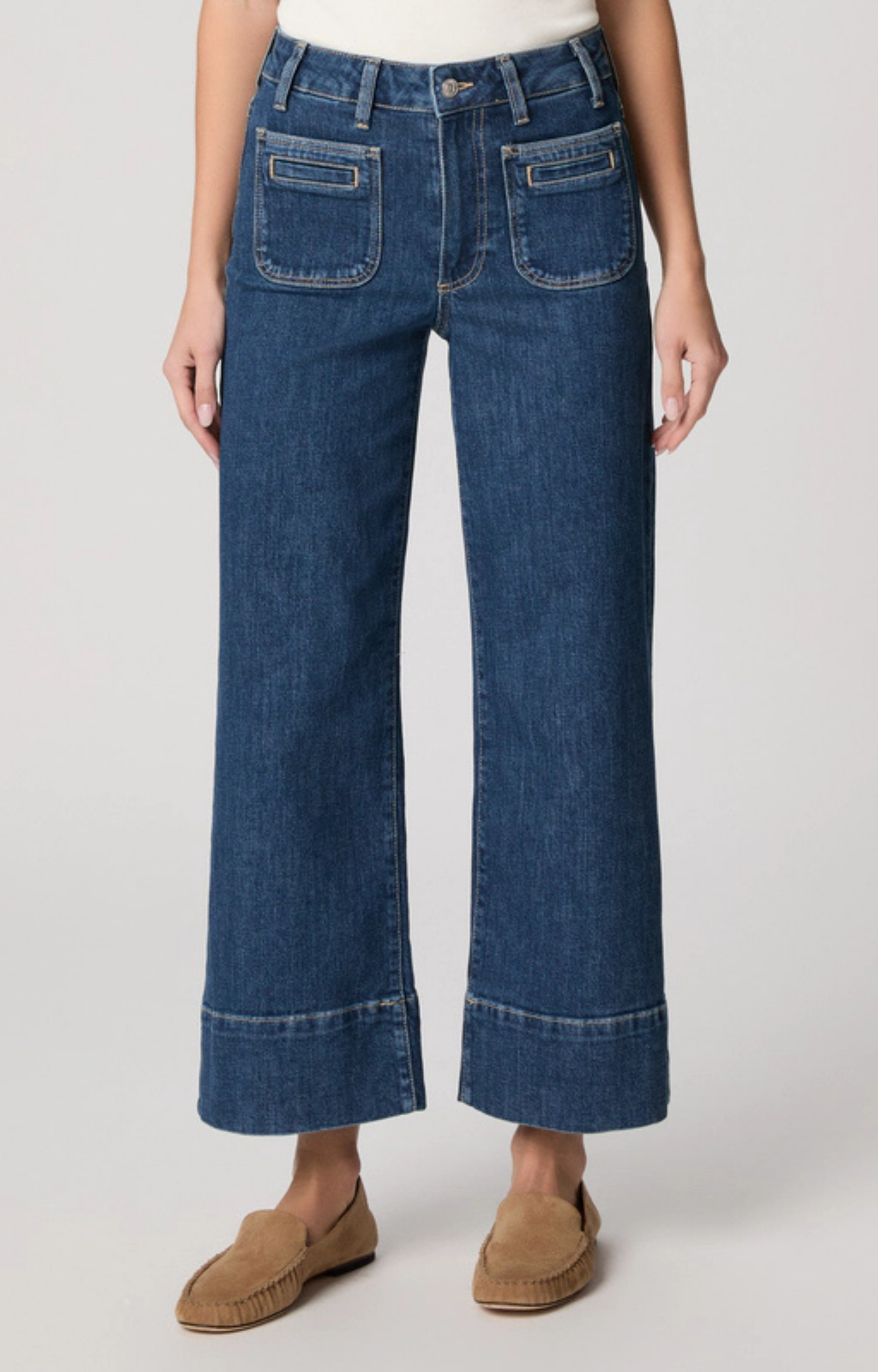 Anessa Patch Pocket Jeans