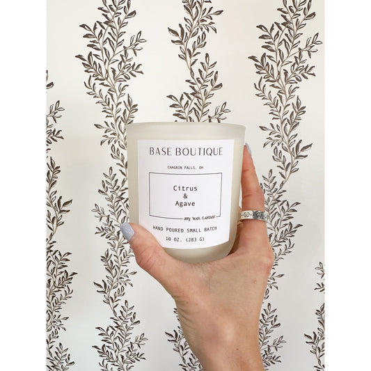Citrus & Agave Candle