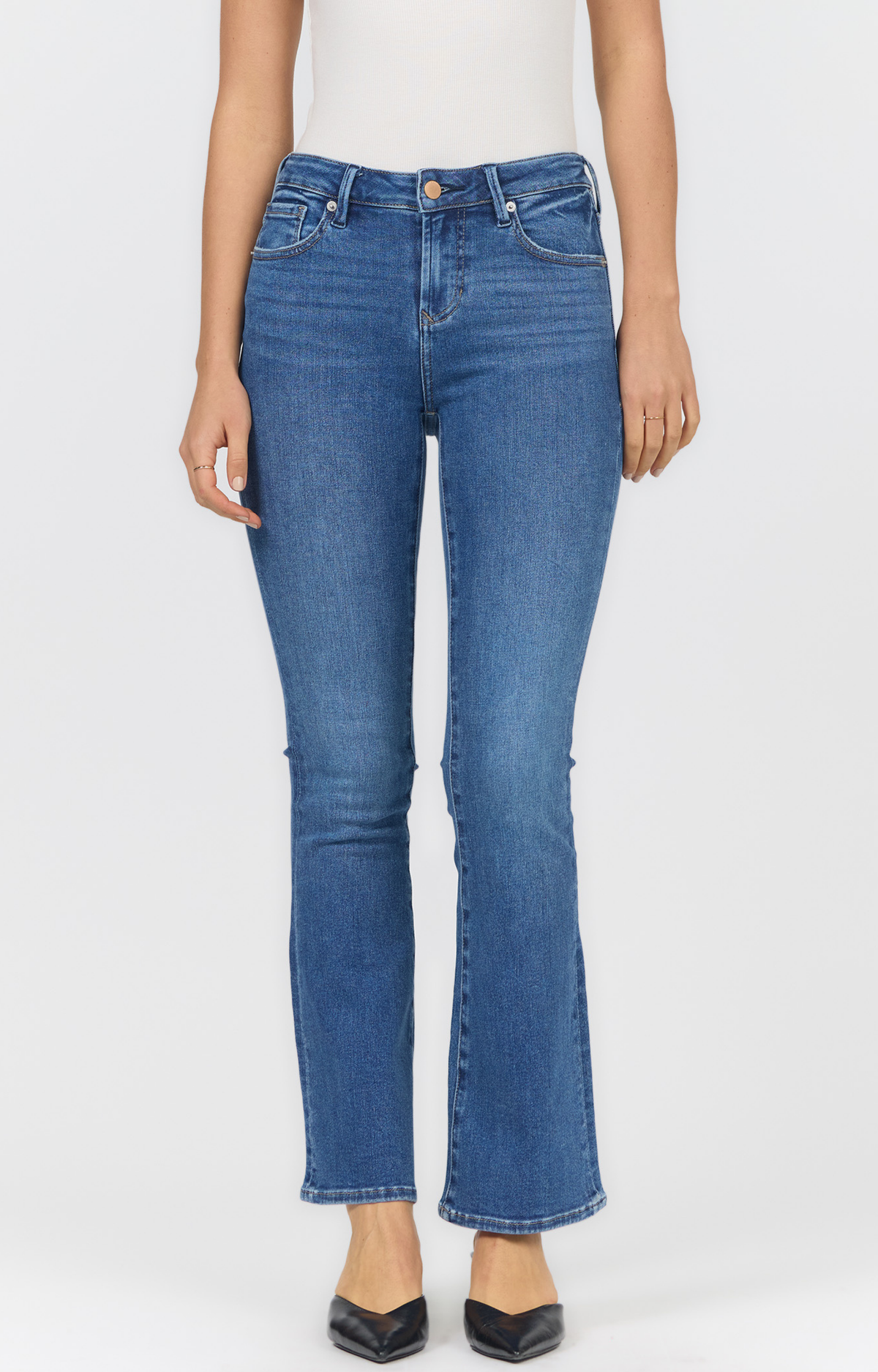 Jaxtyn Medium Wash Bootcut Jeans