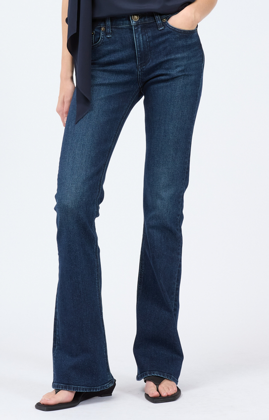 Kinsley Low-Rise Bootcut Jeans