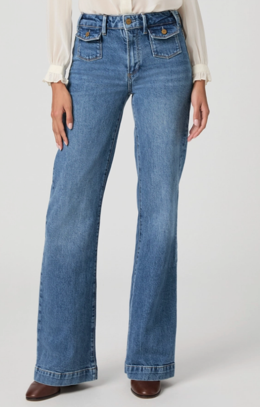 Leenah 32" Patch Pocket Jeans