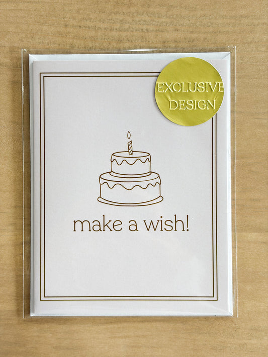 Make a Wish Card