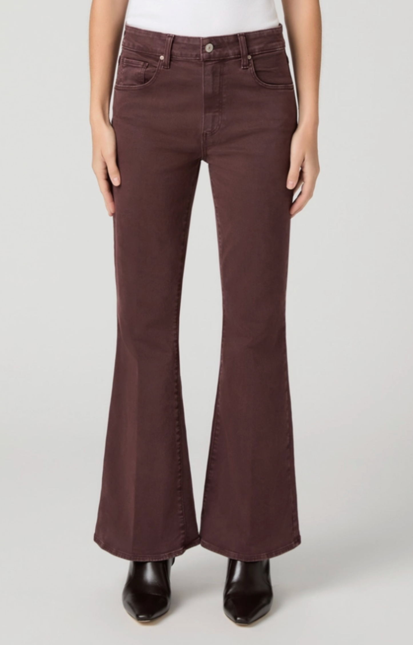 Marlow Mulberry Flare Jeans