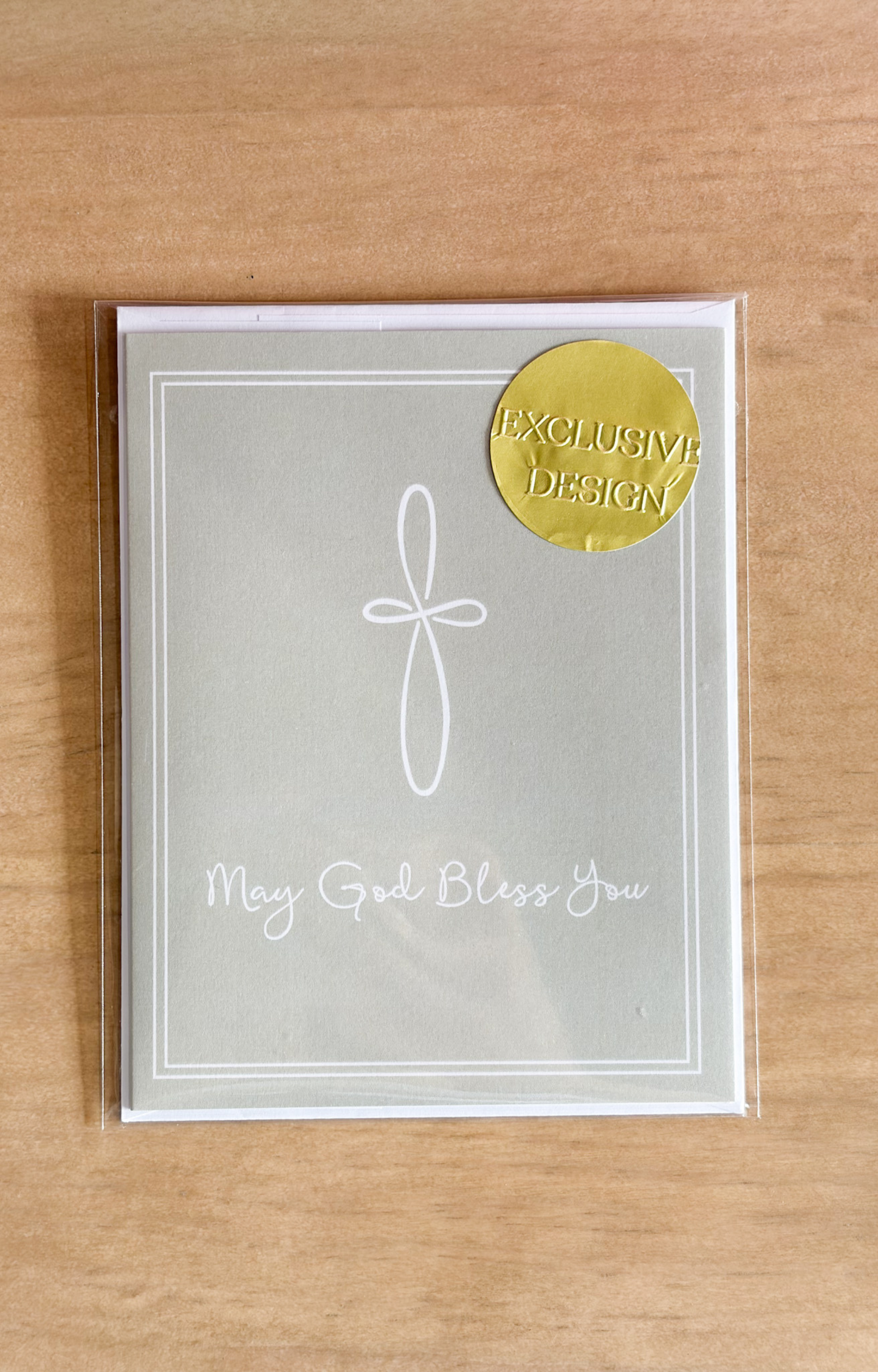 May God Bless You Card